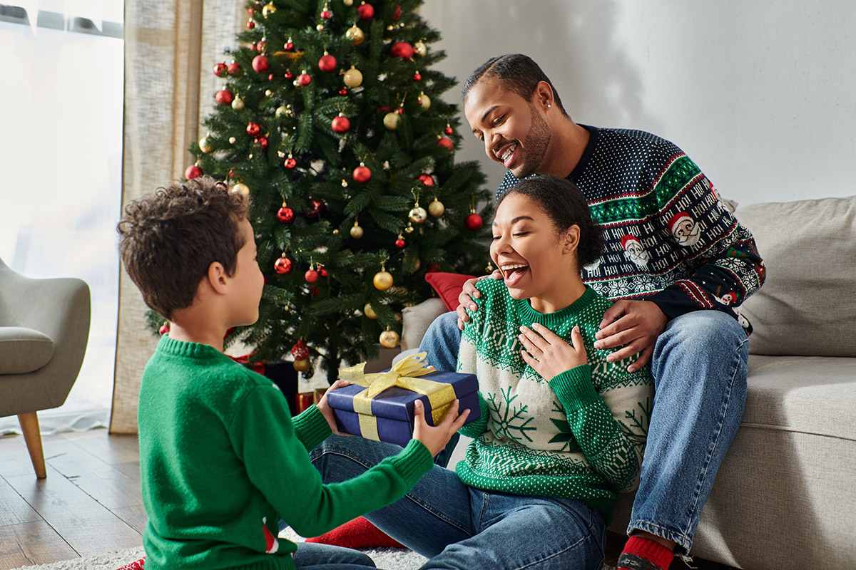 home from prison for Christmas